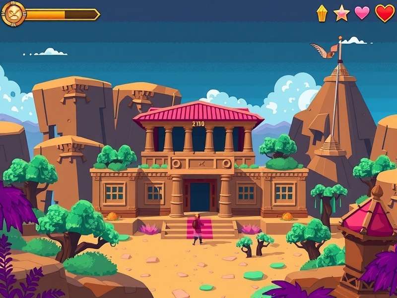 Pixel Temple Odyssey Localization Features
